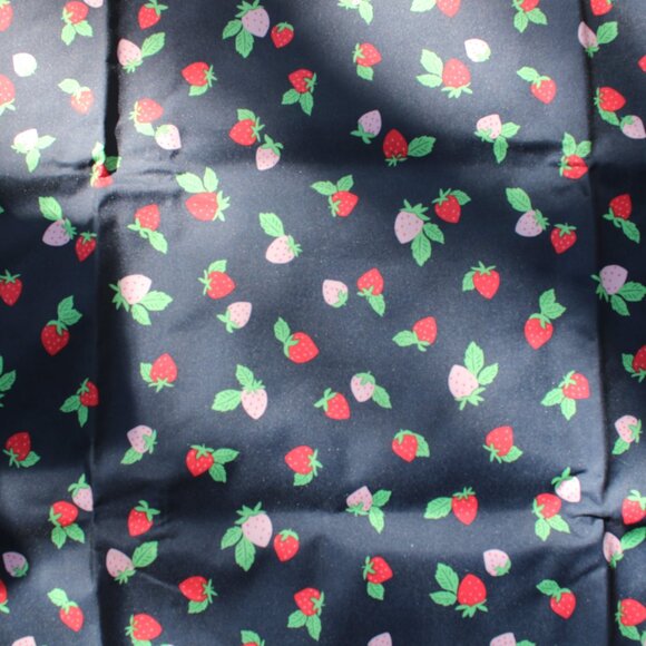 New Kate Spade Large Strawberry Toss Packable Picnic Beach Blanket Mat 55"x 57" - Picture 3 of 3